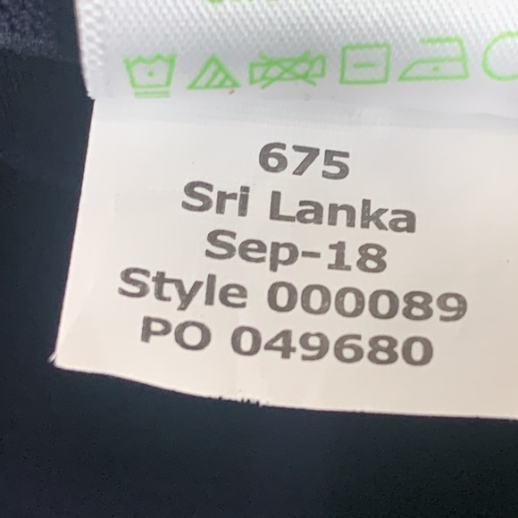 Lilly Pulitzer Sz XS Navy Blue Pull On Slit Back Hem Stretchy Pants - Picture 11 of 12